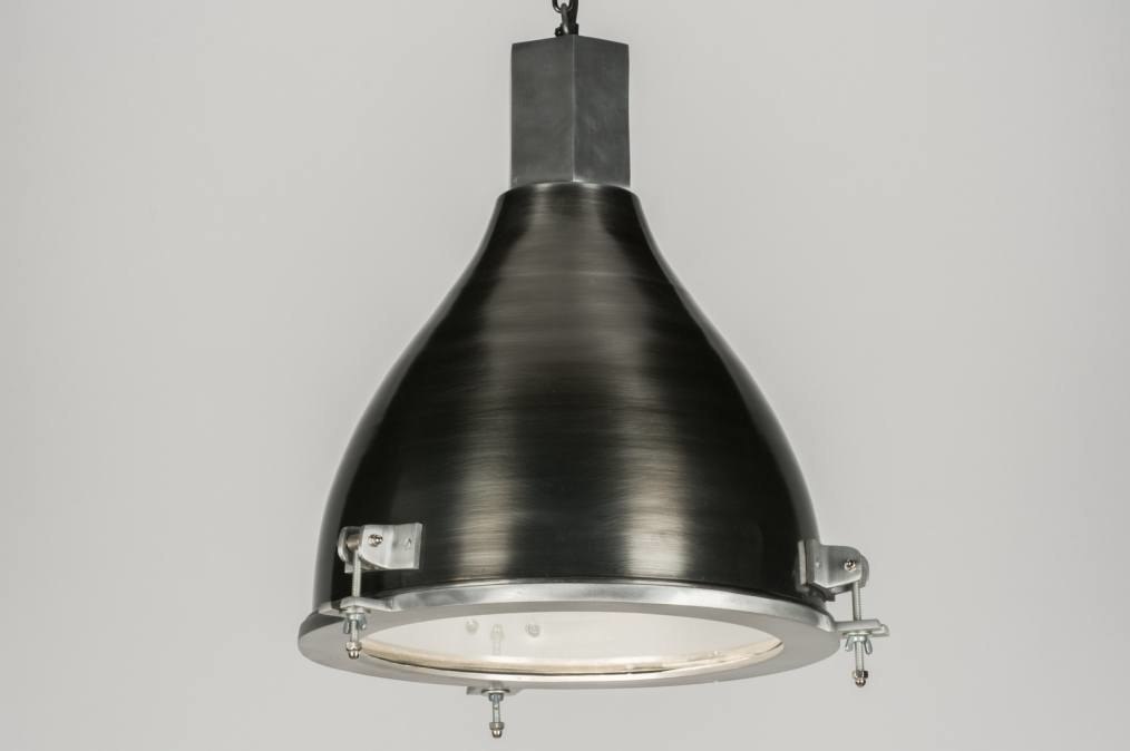 Pendelleuchte 72455: Modern, Industrielook, Coole Lampen Grob, Gunmetal Pendelleuchte 72455: Modern, Industrielook, Coole Lampen Grob, Gunmetal