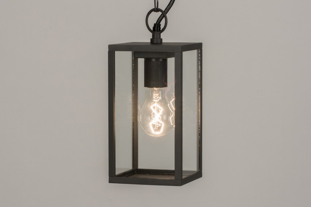 Decoratief zadel Mordrin Hanglamp 72714: Landelijk, Modern, Eigentijds Klassiek, Glas