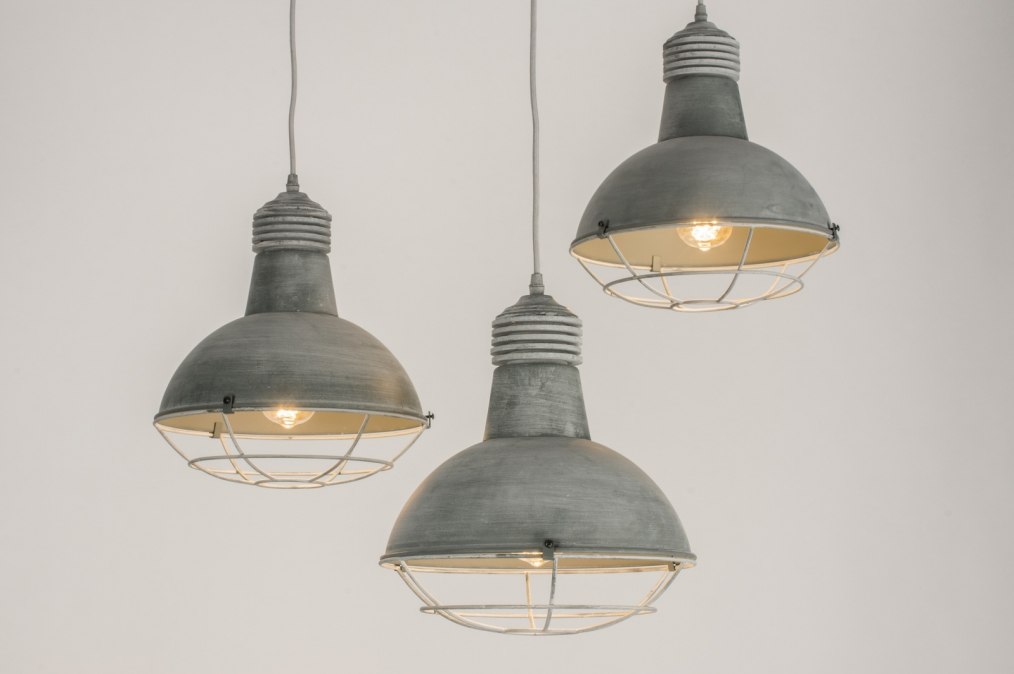 Grob Laendlich, Lampen Coole Modern, 72734: Industrielook, Pendelleuchte