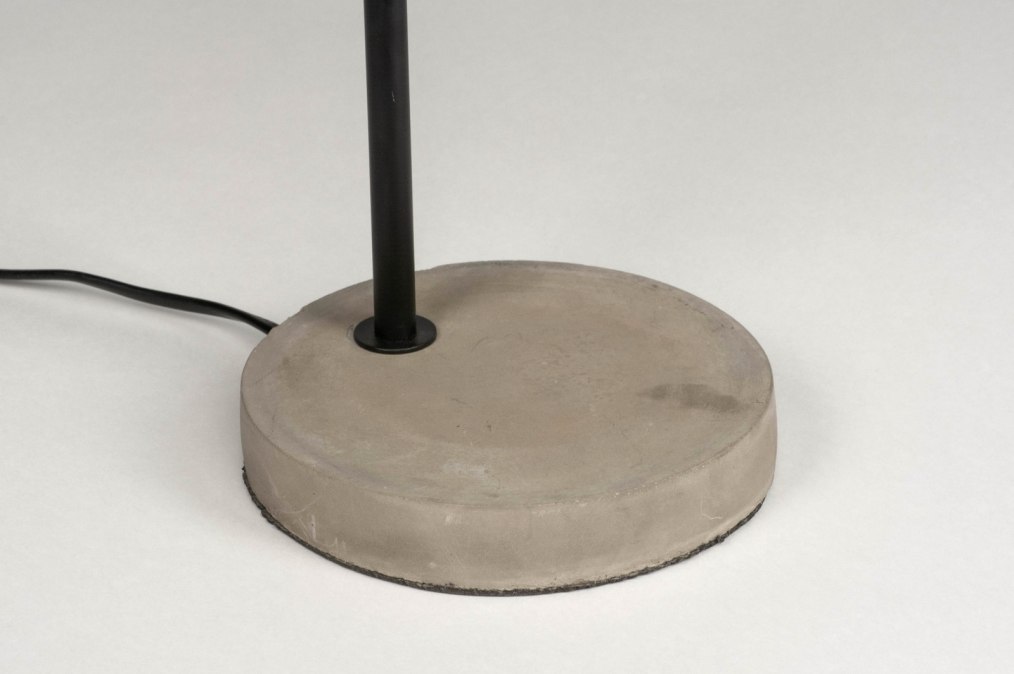 Tischleuchte 73122: Modern, Coole Lampen Grob, Beton, Metall