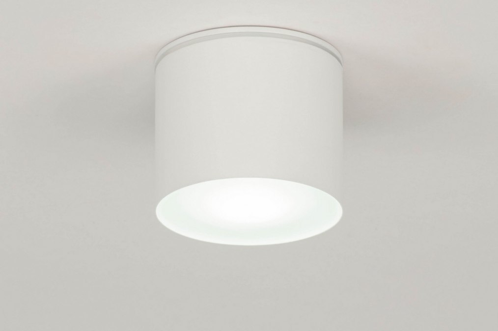 Ceiling lamp 73151: modern, aluminium, white, matt #0