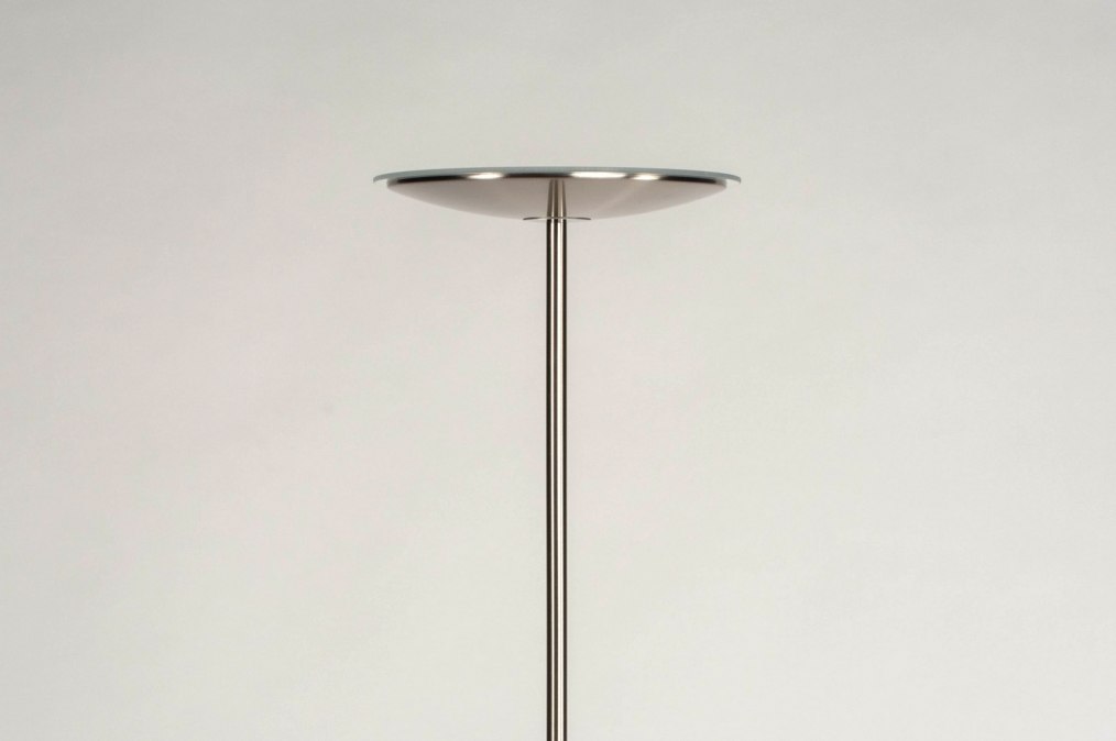 Susteen bonen Mam Staande Lamp 73190: Modern, Klassiek, Eigentijds Klassiek, Staal Rvs