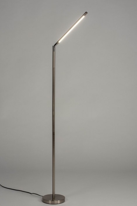 Minimaliseren Verwacht het Verleiden Vloerlamp 73192: Modern, Eigentijds Klassiek, Staal Rvs, Metaal