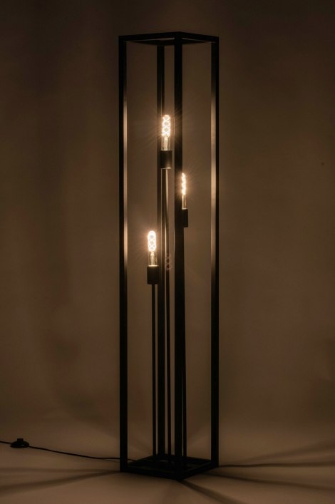 Stehleuchte 73359: Industrielook, Modern, Coole Lampen Grob, Metall