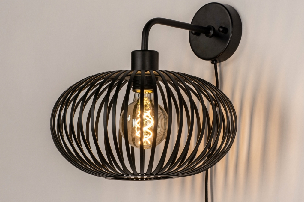 Voetzool Uitputten Zeemeeuw Wandlamp 73922: Industrieel, Landelijk, Modern, Retro