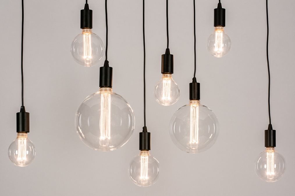 embargo Lionel Green Street Anesthesie Hanglamp 73960: Industrieel, Modern, Metaal, Zwart