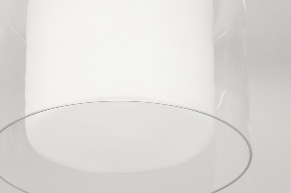 Deckenleuchte 73988: Modern, Retro, Glas, Mit Opalglas