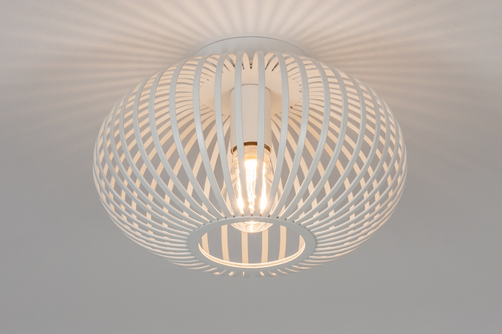 Realistisch oppervlakkig Snoep Plafondlamp 74118: Industrieel, Landelijk, Modern, Retro