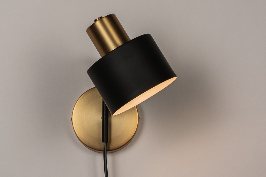 Ontstaan Destructief oud Wandlamp 74253: Industrieel, Modern, Retro, Eigentijds Klassiek