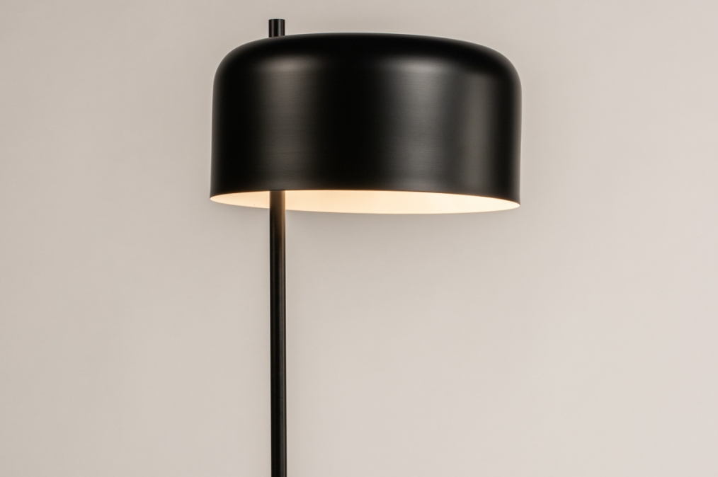 Vloerlamp 74349: modern, metaal, zwart, mat #0