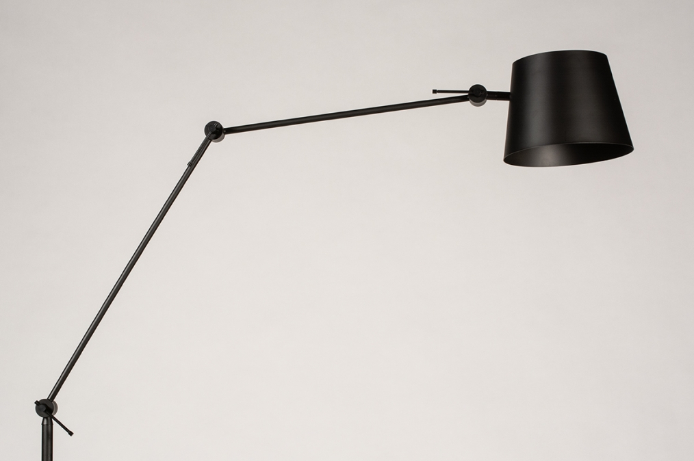 Vloerlamp 74424: Industrieel, Modern, Metaal,