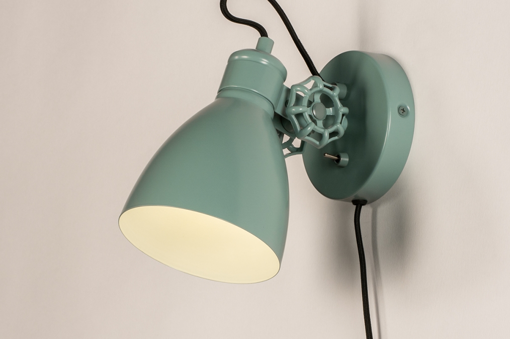 Wandleuchte 74466: Industrielook, Laendlich, Modern, Retro | Tischlampen