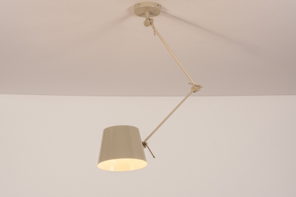 Beige 74556: Modern, Laendlich, Metall, Pendelleuchte