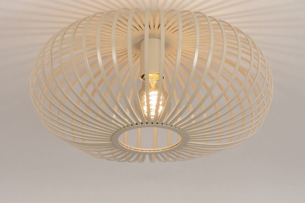 Plafondlamp 74560: landelijk, modern, eigentijds klassiek, metaal #0