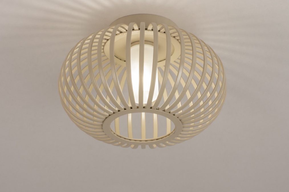 Plafondlamp 74571: landelijk, modern, eigentijds klassiek, glas #0