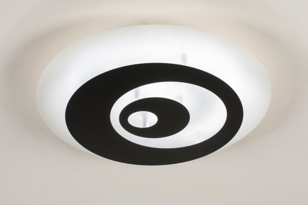 Plafondlamp 74658: design, modern, retro, metaal #0