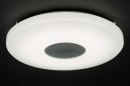 Plafondlamp 10448: design, modern, kunststof, wit #5