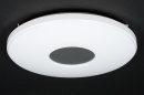 Plafondlamp 10448: design, modern, kunststof, wit #8