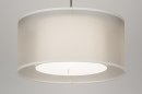 Zubehoer 10602: Stoff, weiss, Creme, rund #2
