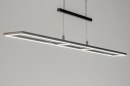 Hanglamp 10838: design, modern, staal rvs, metaal #3
