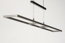 Hanglamp 10838: design, modern, staal rvs, metaal #8
