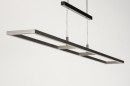 Hanglamp 10838: design, modern, staal rvs, metaal #8