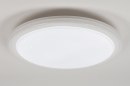 Plafondlamp 10894: modern, kunststof, wit, RGB multicolor #3