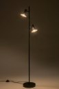 Vloerlamp 11003: modern, metaal, zwart, mat #2
