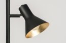 Vloerlamp 11003: modern, metaal, zwart, mat #9