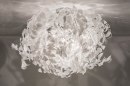 Plafondlamp 11008: landelijk, rustiek, modern, stof #1