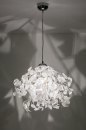 Hanglamp 11009: landelijk, modern, stof, wit #2