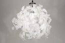 Hanglamp 11009: landelijk, modern, stof, wit #5