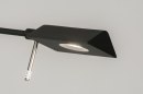 Vloerlamp 11279: modern, eigentijds klassiek, metaal, zwart #10