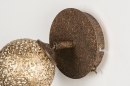 Wandlamp 11492: klassiek, eigentijds klassiek, brons, roestbrons #11