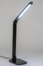 Tafellamp 11599: modern, kunststof, zwart, grijs #2