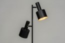 Vloerlamp 11664: modern, retro, metaal, zwart #2