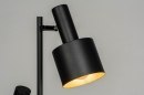 Vloerlamp 11664: modern, retro, metaal, zwart #6