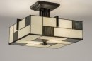 Foto 11679-3: Art-Deco plafondlamp in modern jasje