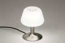 Foto 11897-1: Moderne mushroom led lamp voorzien van een drie standen touch dimmer