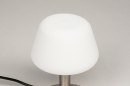 Foto 11897-5: Moderne mushroom led lamp voorzien van een drie standen touch dimmer