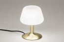 Foto 11898-1: Moderne mushroom led lamp voorzien van een drie standen touch dimmer