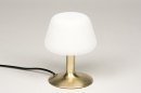 Foto 11898-3: Moderne mushroom led lamp voorzien van een drie standen touch dimmer