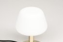 Foto 11898-5: Moderne mushroom led lamp voorzien van een drie standen touch dimmer