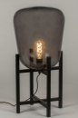Tafellamp 11989: modern, retro, glas, metaal #11