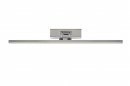Wandlamp 12103: modern, metaal, chroom, langwerpig #1