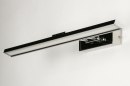 Wandlamp 12103: modern, metaal, chroom, langwerpig #9