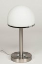 Tafellamp 12211: modern, retro, art deco, glas #2