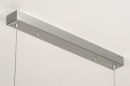 Hanglamp 12410: design, modern, aluminium, geschuurd aluminium #13