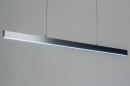 Hanglamp 12410: design, modern, aluminium, geschuurd aluminium #2