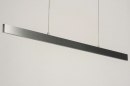 Hanglamp 12410: design, modern, aluminium, geschuurd aluminium #9